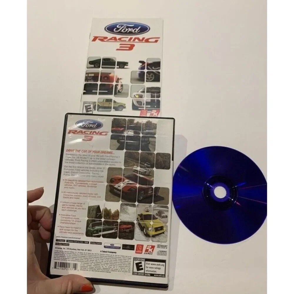 Ford Racing 3 PS2 PlayStation 2‎ Video Game Complete CIB BAL-C